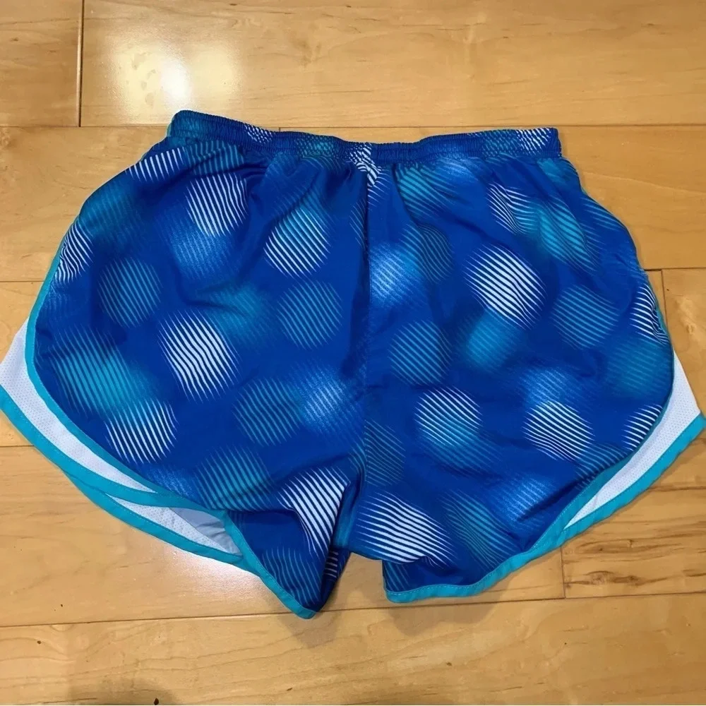Nike Dri-Fit Running Shorts Blue Size Medium